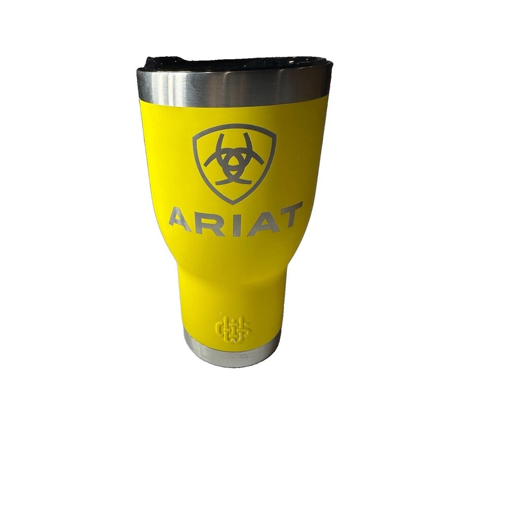 Ariat insulated travel tumbler 20oz Yellow